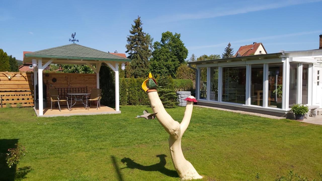 Ferienhaus Zur Lehns Mit Garten Am Harz Ильзенбург Экстерьер фото